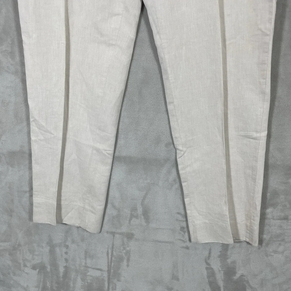 Joseph Abboud 36 (fit 38x30) Heritage Tessuti Sondrio Linen Mens Dress Pants
